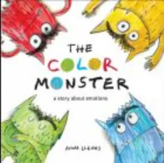 The Color Monster: A Pop-Up Book of Feelings by Anna Llenas, book cover