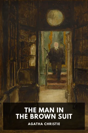 The Man in the Brown Suit by Agatha Christie, book cover
