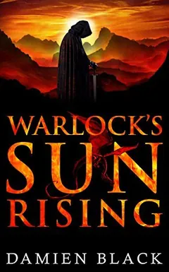 Warlock's Sun Rising by Damien Black, book cover