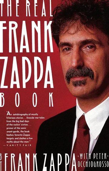 The Real Frank Zappa Book by Frank Zappa, book cover