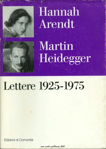 Letters, 1925-1975 by Hannah Arendt, book cover