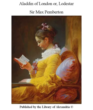 Aladdin of London by Max Pemberton, book cover