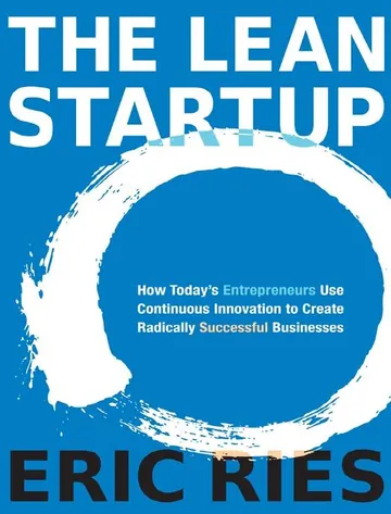 The Lean Startup by Eric Ries, book cover