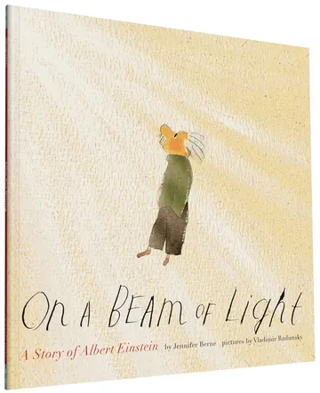 On a Beam of Light by Jennifer Berne, book cover