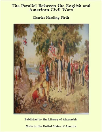 The Parallel Between the English and American Civil Wars by Charles Harding Firth, book cover