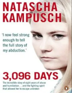 3096 Days by Natascha Kampusch, book cover
