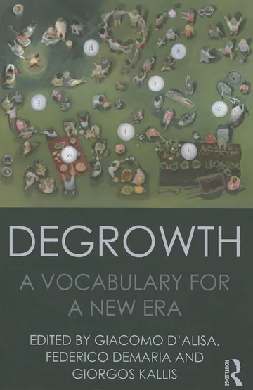 Degrowth by Giacomo D'Alisa, book cover
