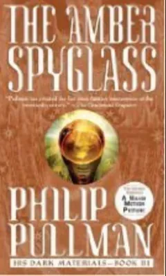 The Amber Spyglass by Philip Pullman, book cover