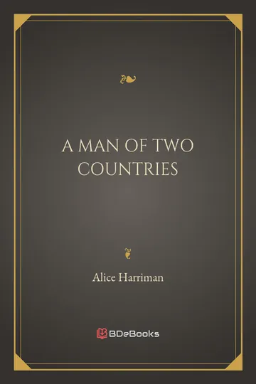 A Man of Two Countries by Alice Harriman, book cover