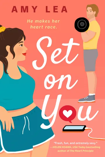 Set on You by Amy Lea, book cover