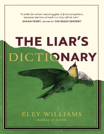 The Liar's Dictionary by Eley Williams, book cover