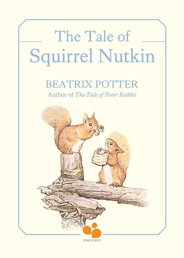 The Tale of Squirrel Nutkin by Beatrix Potter, book cover