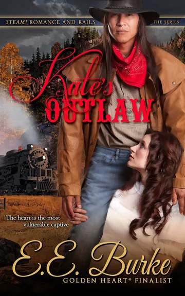 Kate's Outlaw by E. E. Burke, book cover
