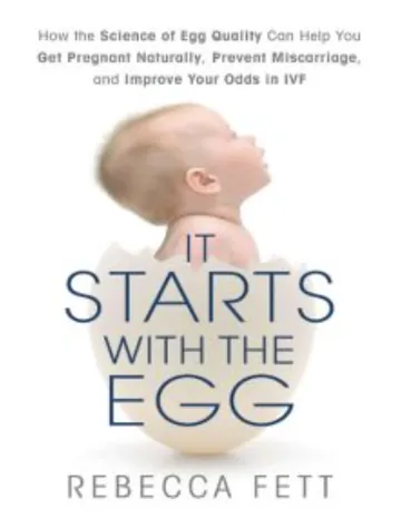 It Starts with the Egg by Rebecca Fett, book cover
