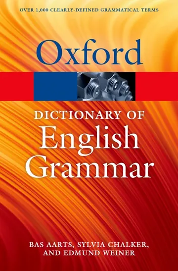 The Oxford Dictionary of English Grammar by Bas Aarts, book cover