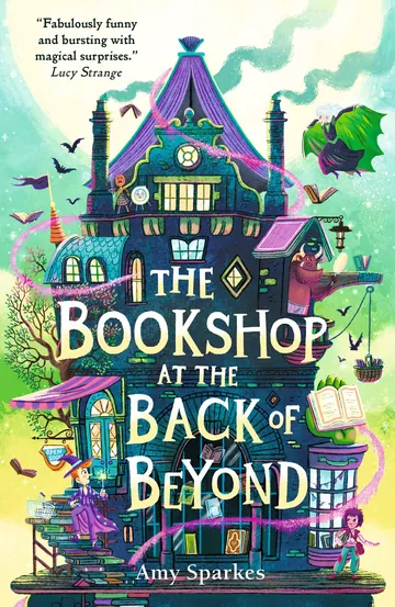 The Bookshop at the Back of Beyond by Amy Sparkes, book cover