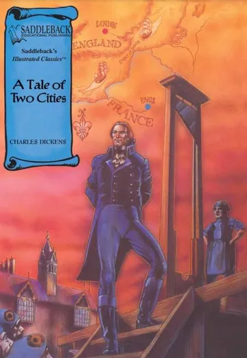 A Tale of Two Cities by Charles Dickens, book cover