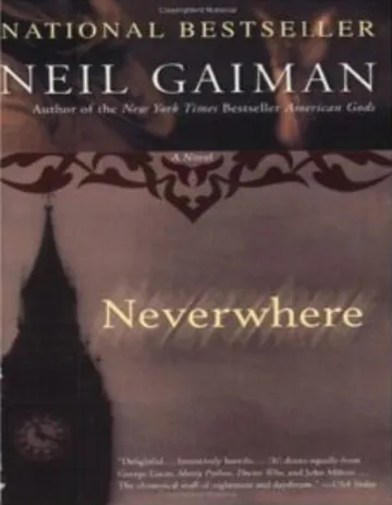 Neverwhere by Neil Gaiman, book cover
