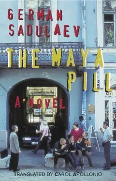 Maya Pill by German Sadulaev, book cover