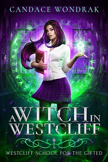A Witch in Westcliff by Candace Wondrak, book cover