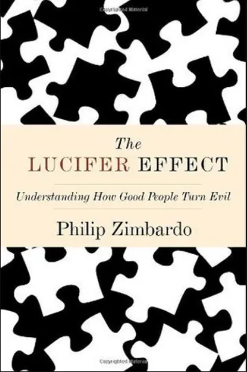 The Lucifer Effect by Philip G. Zimbardo, book cover
