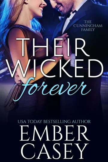 Their Wicked Forever by Ember Casey, book cover