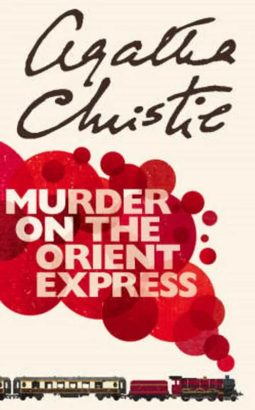 Murder on the Orient Express by Agatha Christie, book cover