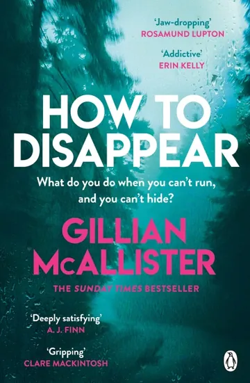 How to Disappear by Gillian McAllister, book cover