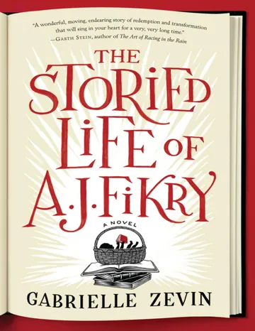 The Storied Life of A.J. Fikry by Gabrielle Zevin, book cover