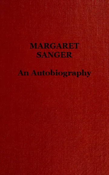 Margaret Sanger by Margaret Sanger, book cover