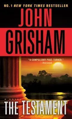 The Testament by John Grisham, book cover
