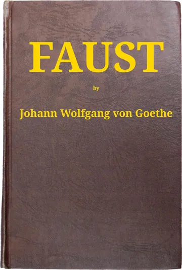 Faust by Johann Wolfgang von Goethe, book cover
