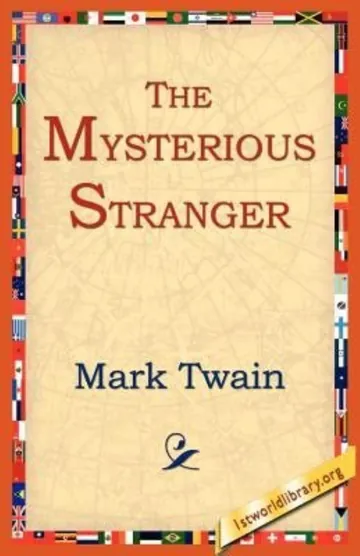 The Mysterious Stranger by Mark Twain, book cover