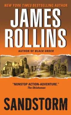 Sandstorm by James Rollins, book cover