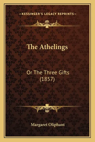 The Athelings by Margaret Oliphant, book cover