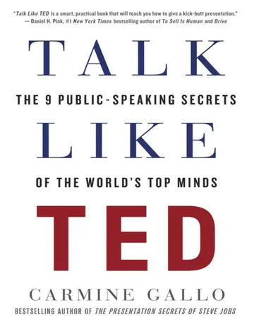 Talk Like TED by Carmine Gallo, book cover