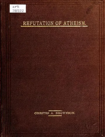 An Essay in Refutation of Atheism by Orestes Augustus Brownson, book cover