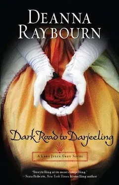 Dark Road to Darjeeling by Deanna Raybourn, book cover