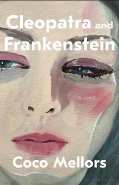 Cleopatra and Frankenstein by Coco Mellors, book cover