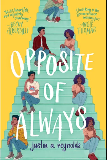 Opposite of Always by Justin A. Reynolds, book cover