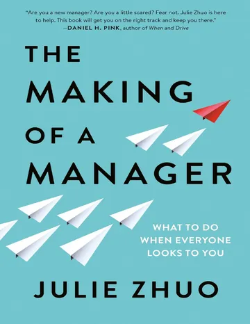 The Making of a Manager by Julie Zhuo, book cover