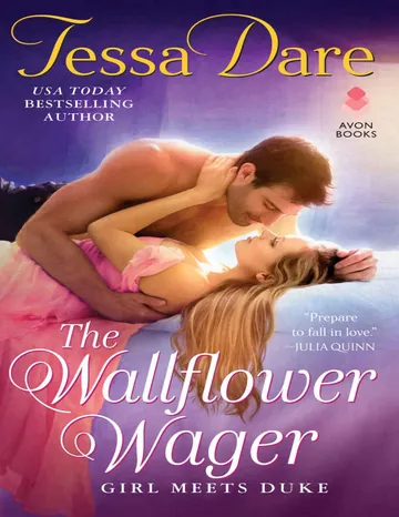 The Wallflower Wager by Tessa Dare, book cover