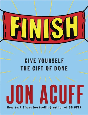 Finish by Jon Acuff, book cover