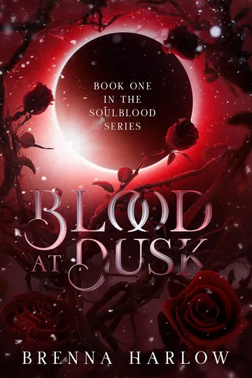 Blood at Dusk by Brenna Harlow, book cover