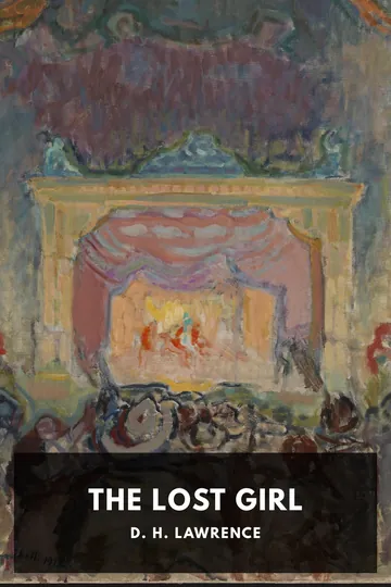 The Lost Girl by D. H. Lawrence, book cover