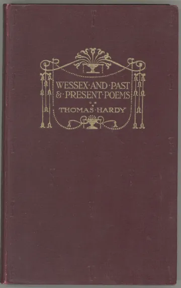Poems of the Past and the Present by Thomas Hardy, book cover