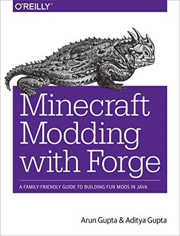Minecraft Modding with Forge by Arun Gupta, book cover