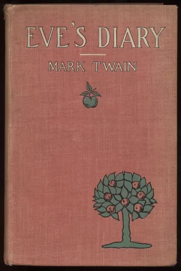 Eve's Diary by Mark Twain, book cover