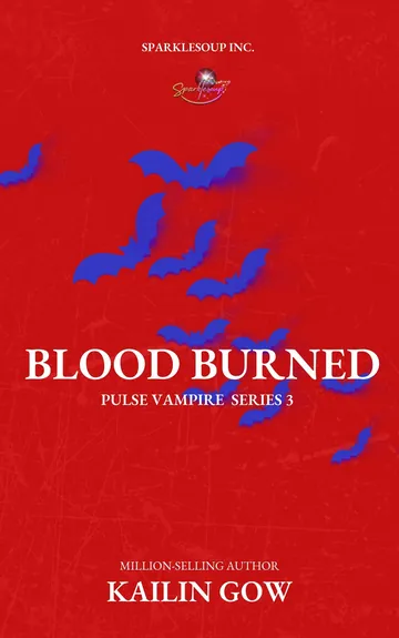 Blood Burned by Kailin Gow, book cover