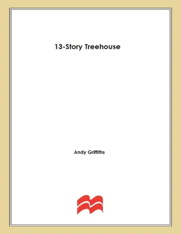 The 13-Storey Treehouse by Andy Griffiths, book cover